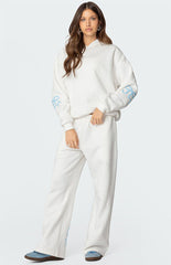 Edikted Bonney Bow Detail Hoodie