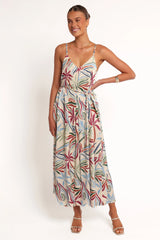 Riva Maxi Dress - Tahitian Tide