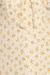 Joss Mini Dress - Cream Yellow