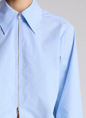 Jill Cotton Zip Top