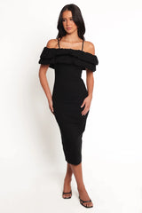 Sammi Midi Dress - Black