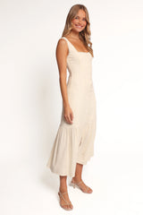 Brisa Maxi Dress - Cream