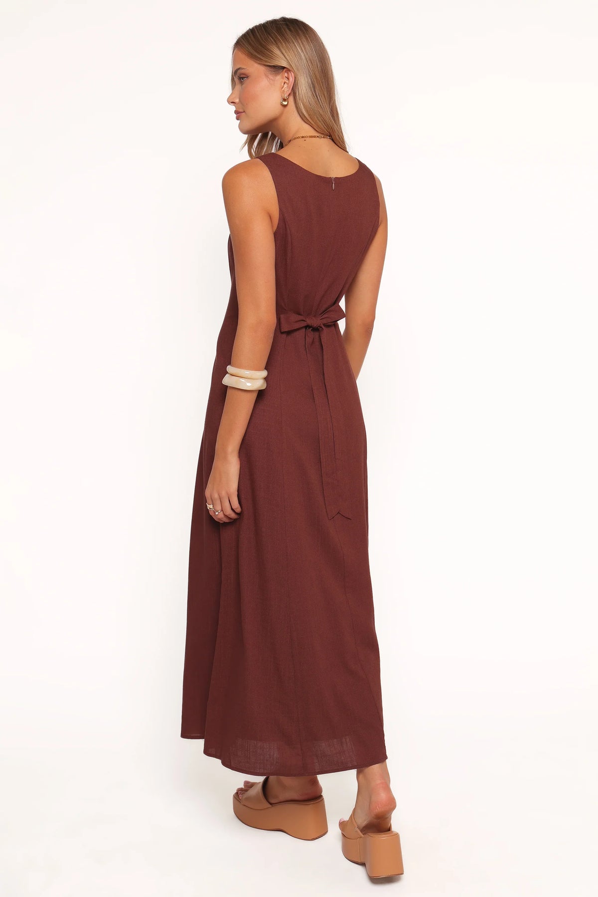 Tatum Maxi Dress - Chocolate