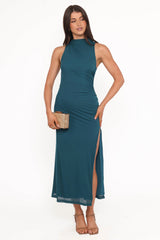 Hayven Midi Dress - Teal