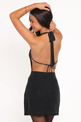 Maya Mini Dress - Black