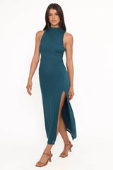 Hayven Midi Dress - Teal