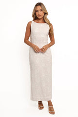 Kerry Midi Dress - White