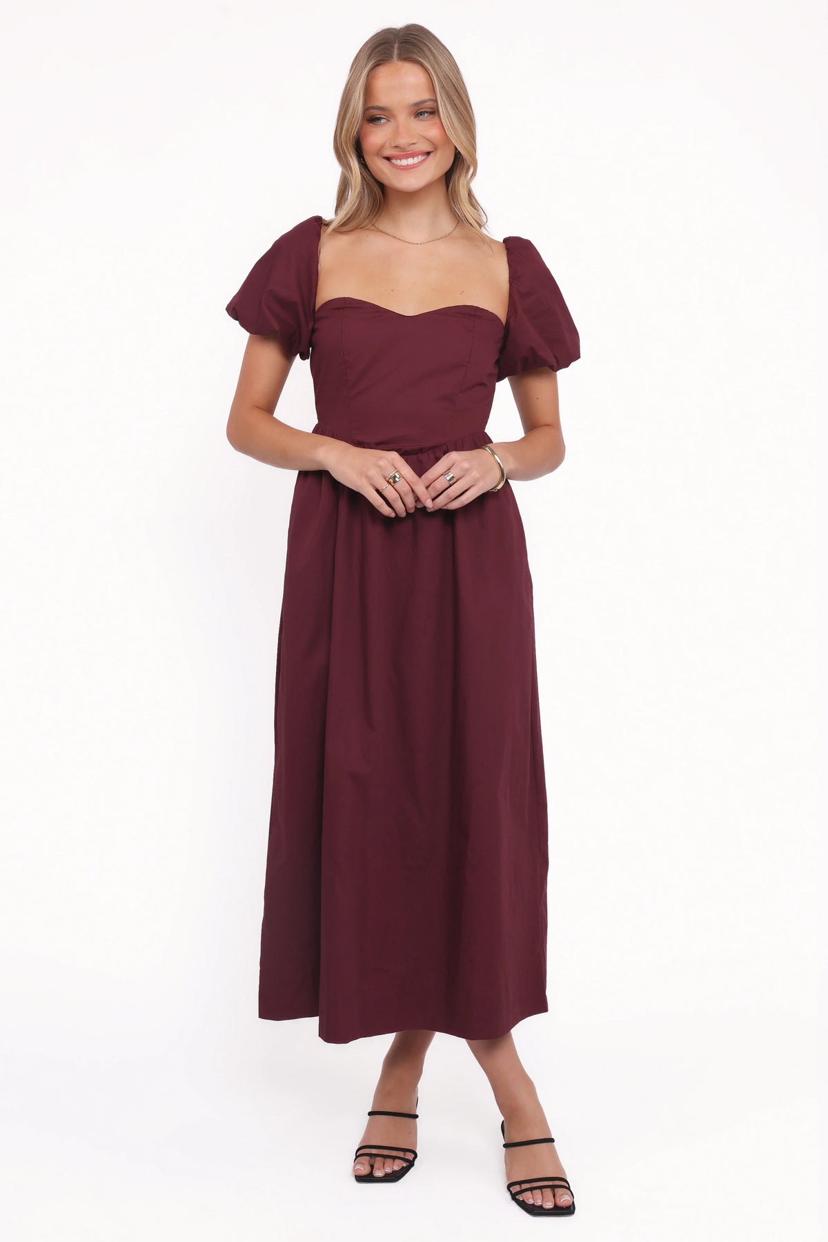 Remira Midi Dress - Cherry