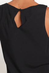 Flavia Maxi Dress - Black