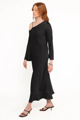 Lindra Maxi Dress - Black