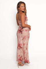 Esmeralda Maxi Dress - Rose Print