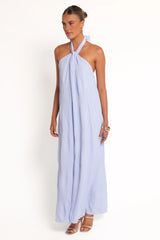 Theophania Maxi Dress - Pale Blue