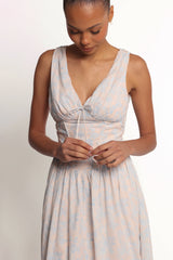 Wrenna Maxi Dress - Blue