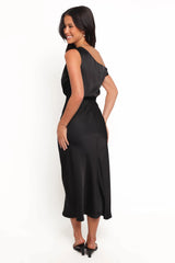 Clare Midi Dress - Black