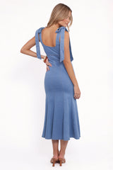 Eugenia Midi Dress - Indigo Denim