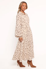 Lincoln Long Sleeve Maxi Dress - Floral
