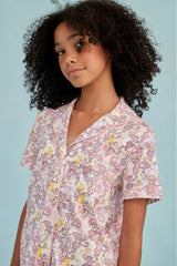 Roller Rabbit x LoveShackFancy Preppy Patchwork Women's Polo Pajama