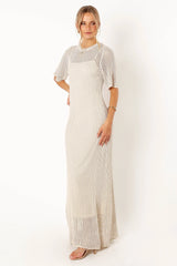 Hollie Maxi Dress - Cream