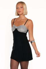 Wendelyn Mini Dress - Black