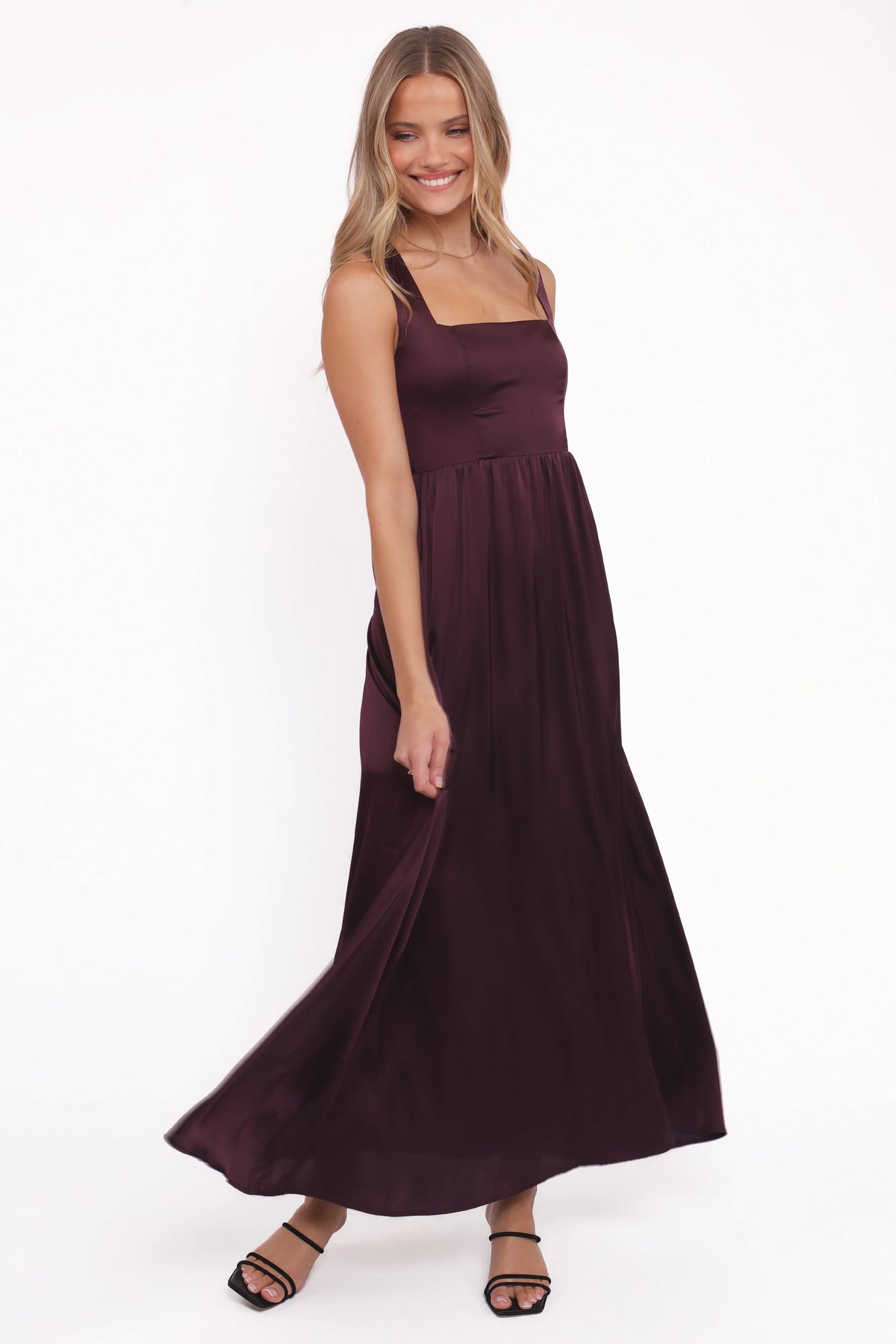 Elania Maxi Dress - Plum
