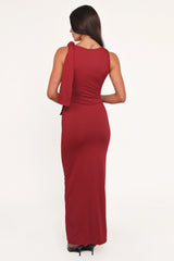 Jimina Maxi Dress - Berry