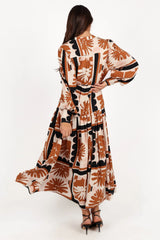 Jules Long Sleeve Dress - Multi