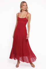 Robbie Maxi Dress - Red