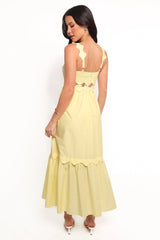 Dixie Maxi Dress - Yellow