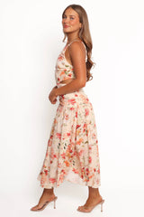 Diva Midi Dress - Multi