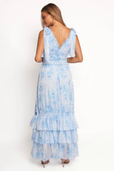Fionna Maxi Dress - Blue Floral