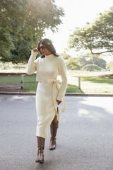 Aerin Knit Dress - Cream
