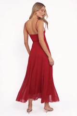 Robbie Maxi Dress - Red