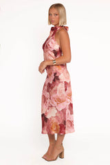 Lovett Maxi Halter Dress - Botanical Garden