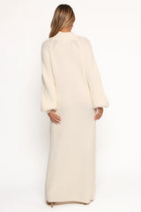 Tobin Knit Maxi Dress - Cream