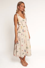 Galadriel Midi Dress - Cream