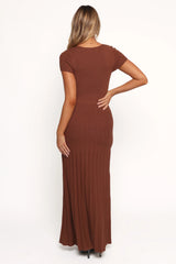 Freeman Maxi Dress - Brown
