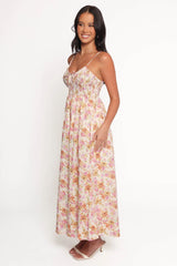Salaca Maxi Dress - Pink/Orange