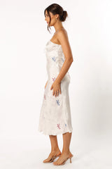 Rosa Midi Dress - White