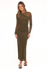 Tormund Midi Dress - Olive