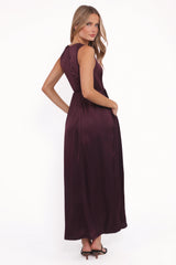 Elania Maxi Dress - Plum