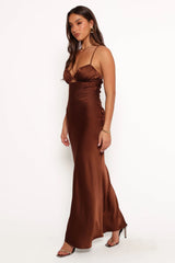 Amalia Maxi Dress - Chocolate