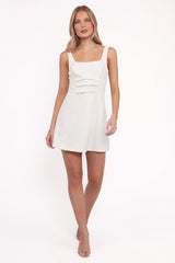 Emer Mini Dress - Cream