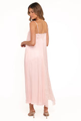 Halsey Midi Dress - Pink