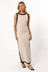 Esme Maxi Dress - Natural Black